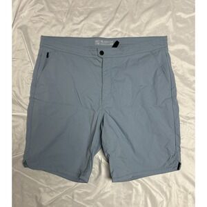 Men's Alaskan Hardgear Blue Draw String Stretch Performance Hiking Shorts Sz- 40